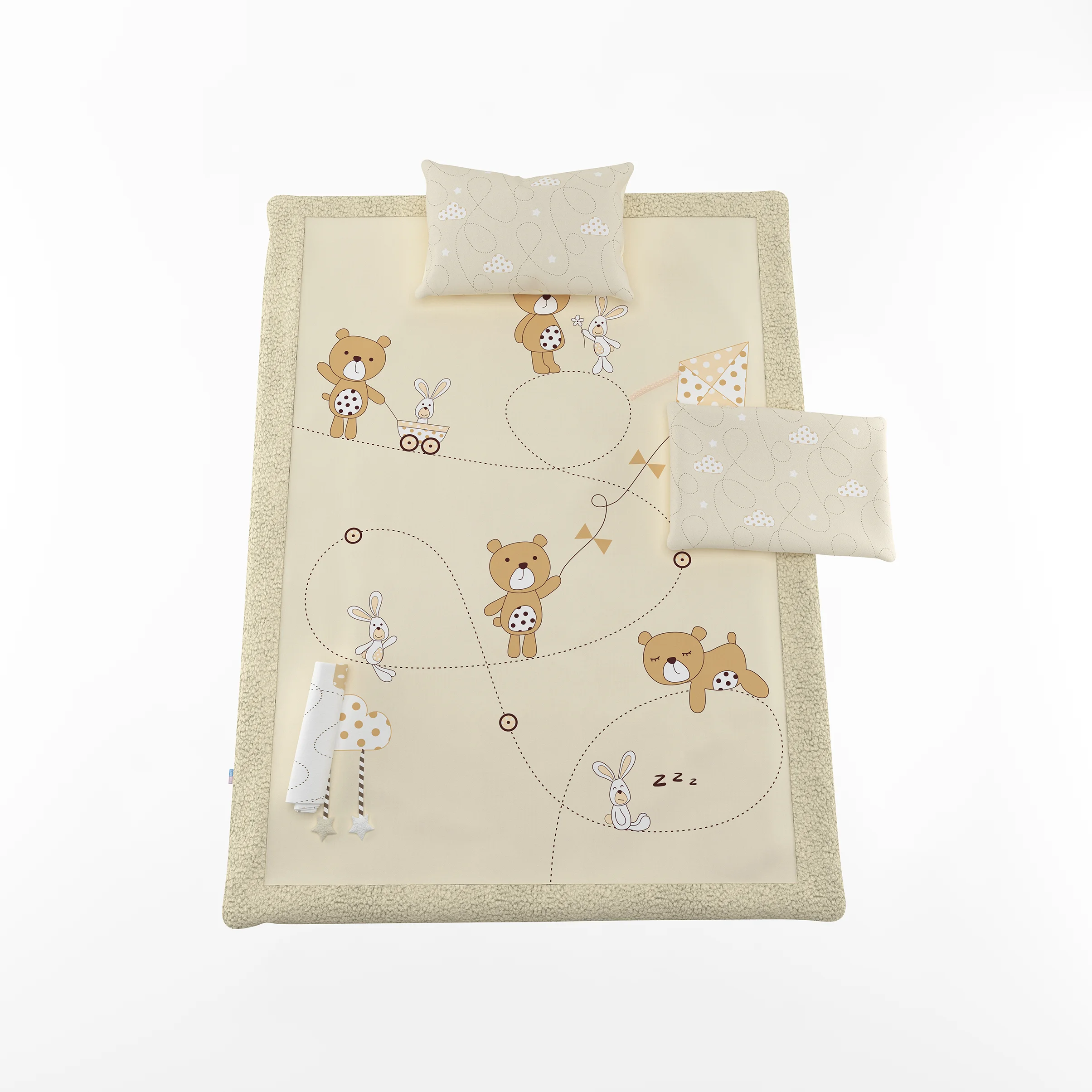 سرویس روتختی نوجوان چهار تکه Bear And Kite